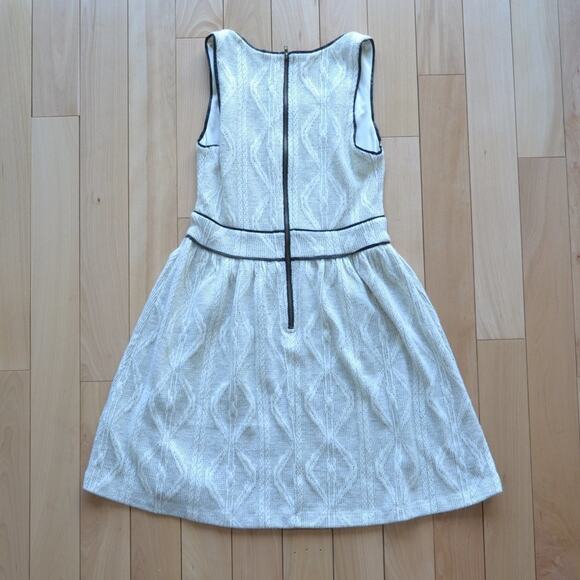 Monteau Dress Summer Dress Size Medium (Women's) White and Black Short Dress - Picture 4 of 4